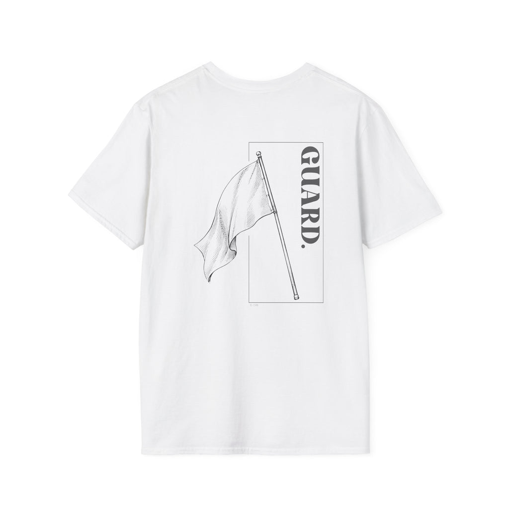 Guard Period. Graphic Tee | Color Guard Minimal Flag Shirt | Unisex Cotton Crew