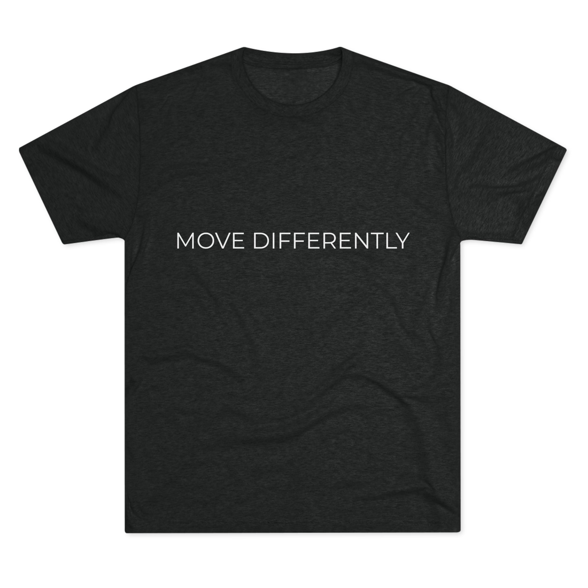 D.DIB Signature “MOVE DIFFERENTLY” Tee – Unisex Motivational Crew