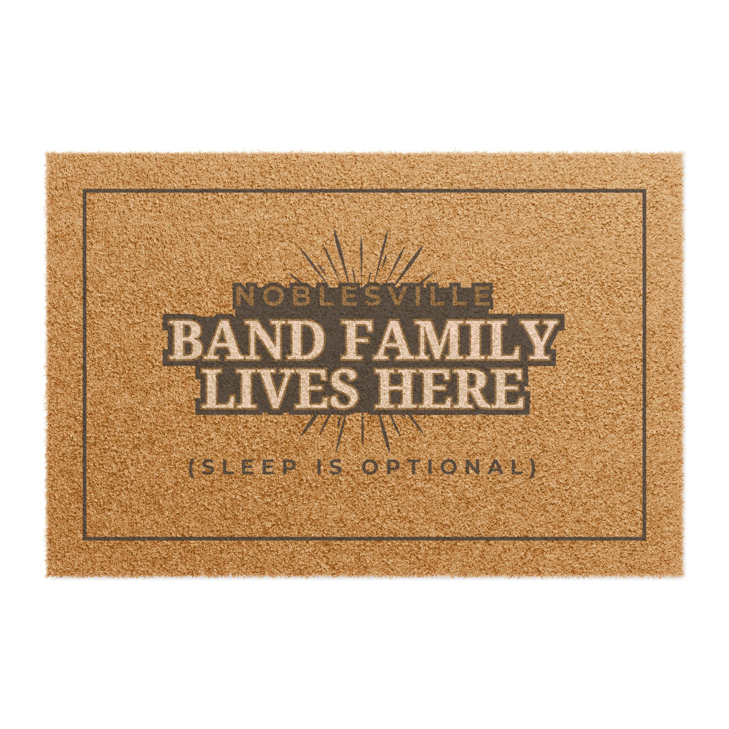 Noblesville Band Family Door Mat – “Sleep Is Optional”