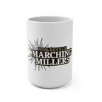 Noblesville Marching Millers Black Mug | Official Black & Gold Logo
