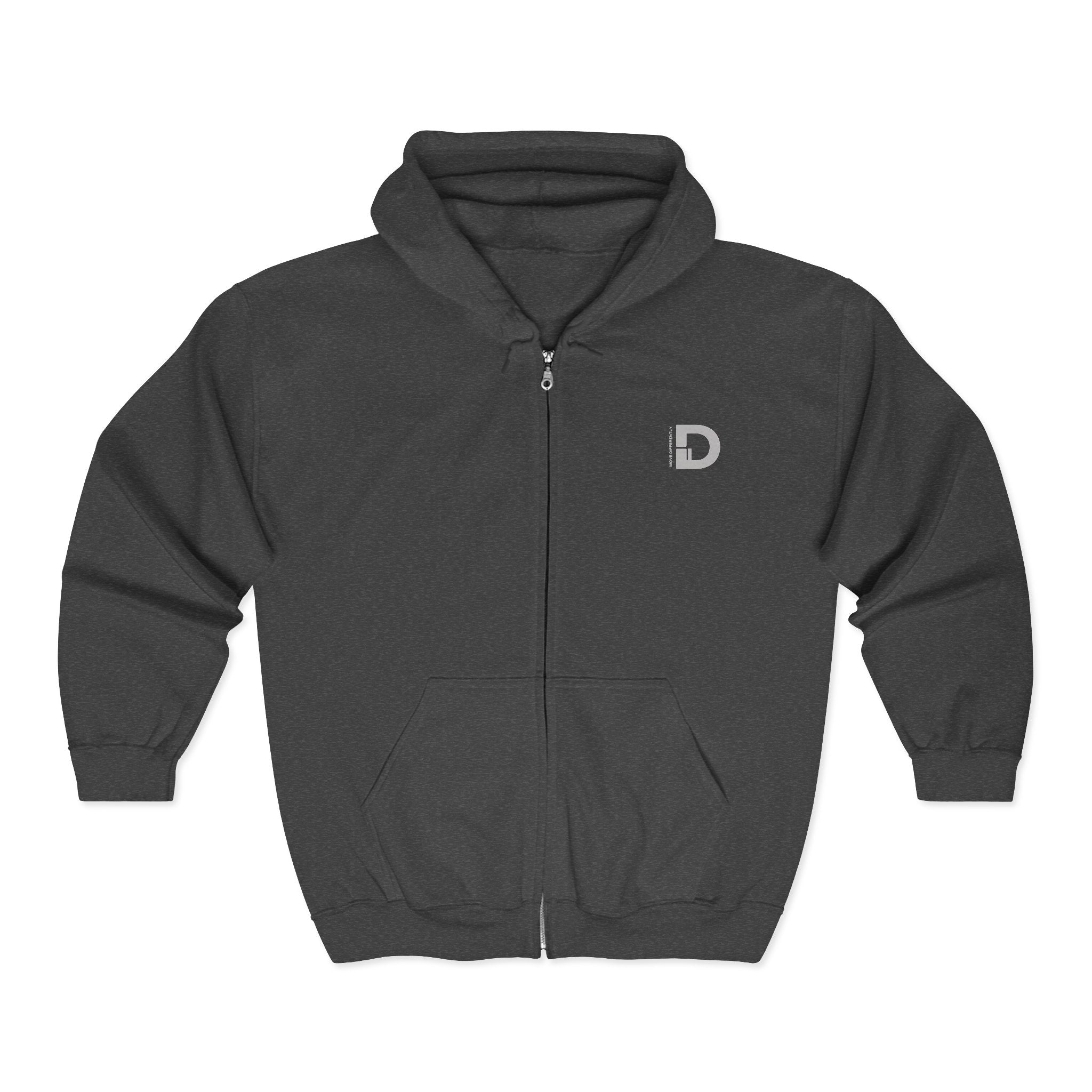 RUDEmentary Pulseline Snare Zip Hoodie — Drumline Zip-Up Sweatshirt