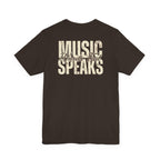 Music Speaks Words Fail Shirt | Music Lover Shirt | Band Life Graphic Tee