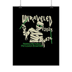 Unraveled Poster | 2023 Noblesville Indoor Percussion Ensemble Classic Show Art