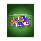 Outside The Lines Poster | 2026 Noblesville Marching Millers Classic Show Art