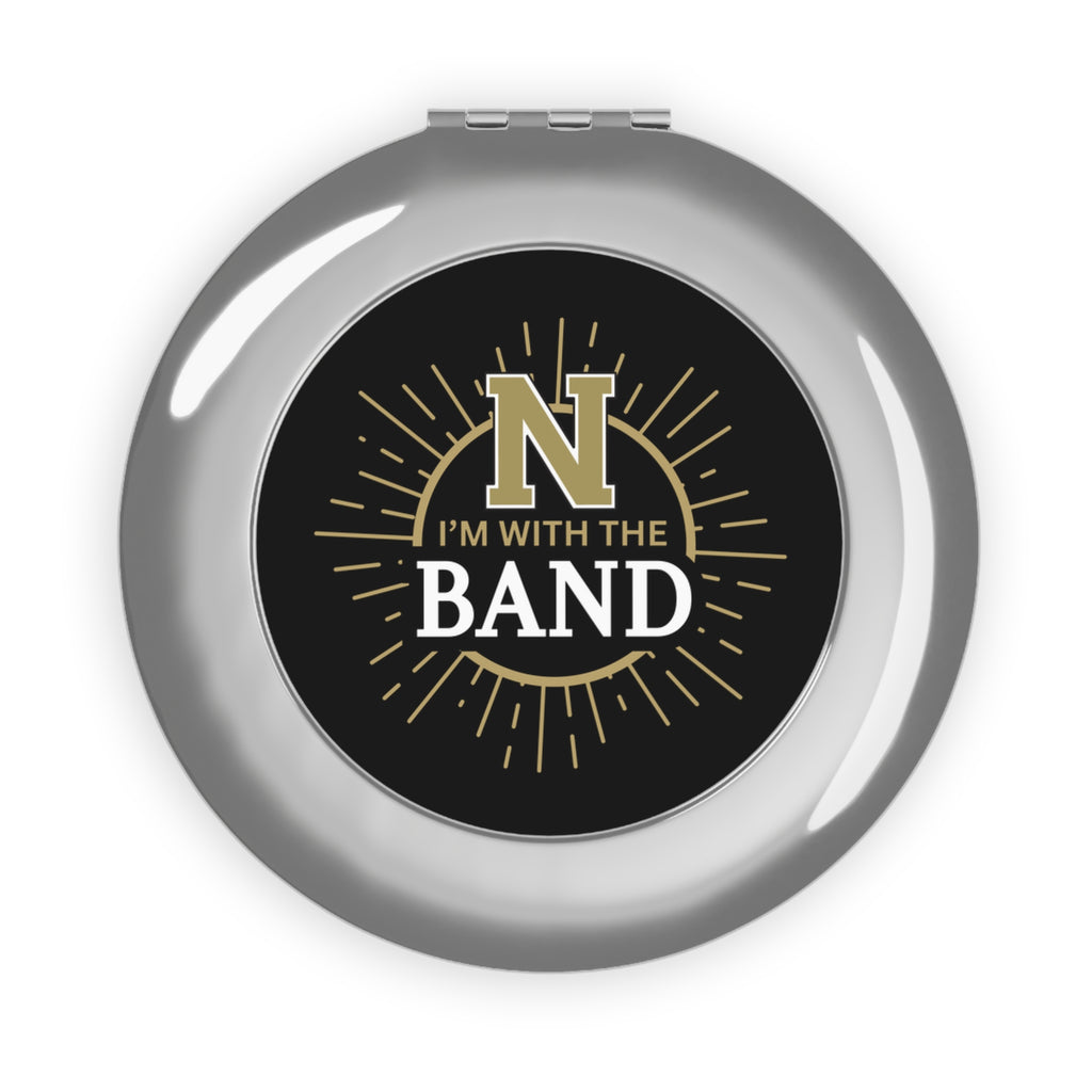 I’m With The Band Compact Travel Mirror