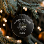 Noblesville Band Class of 2026 Custom Ceramic Ornament