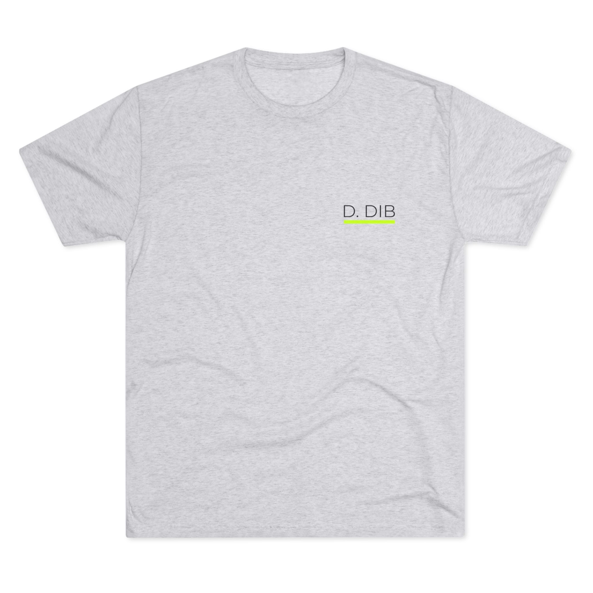 D.DIB Signature “MOVE DIFFERENTLY” Tee – Voltage Yellow