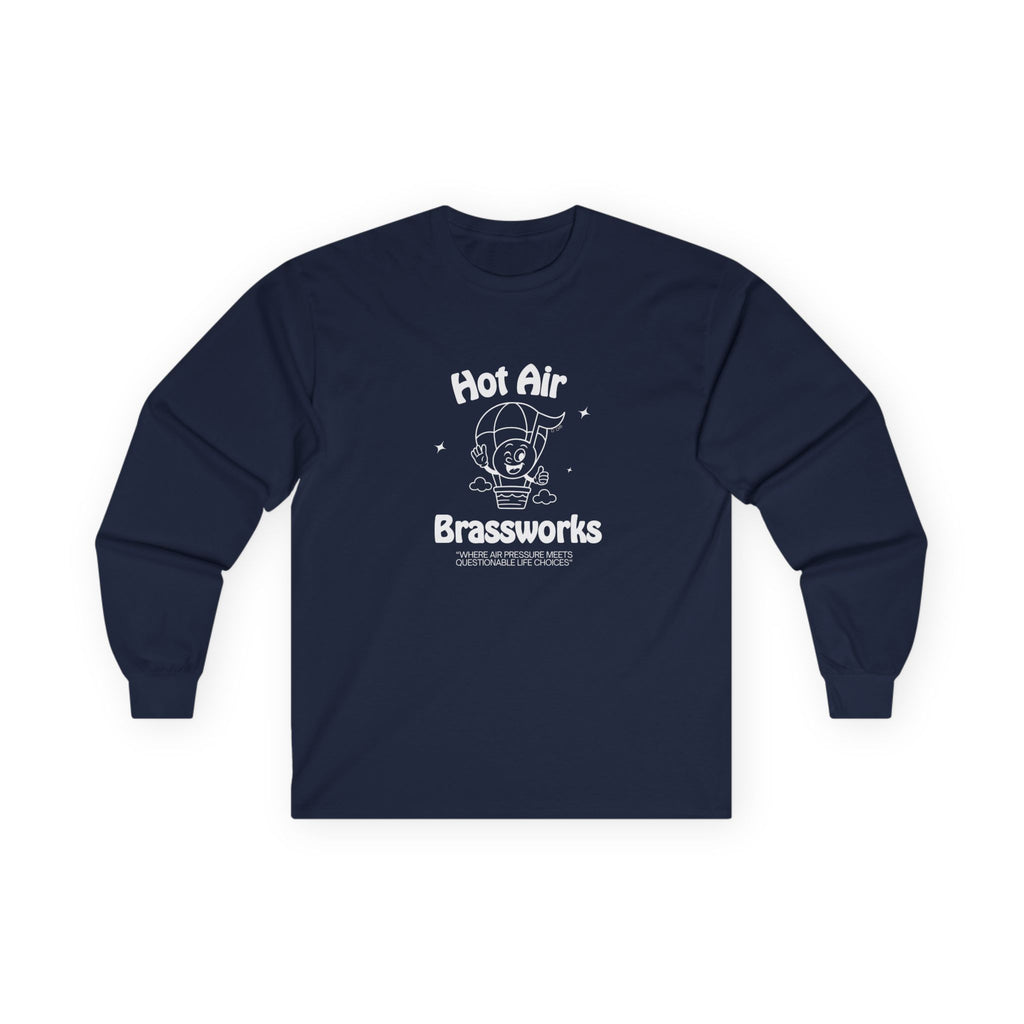 Hot Air Brassworks Retro Long Sleeve Graphic Tee