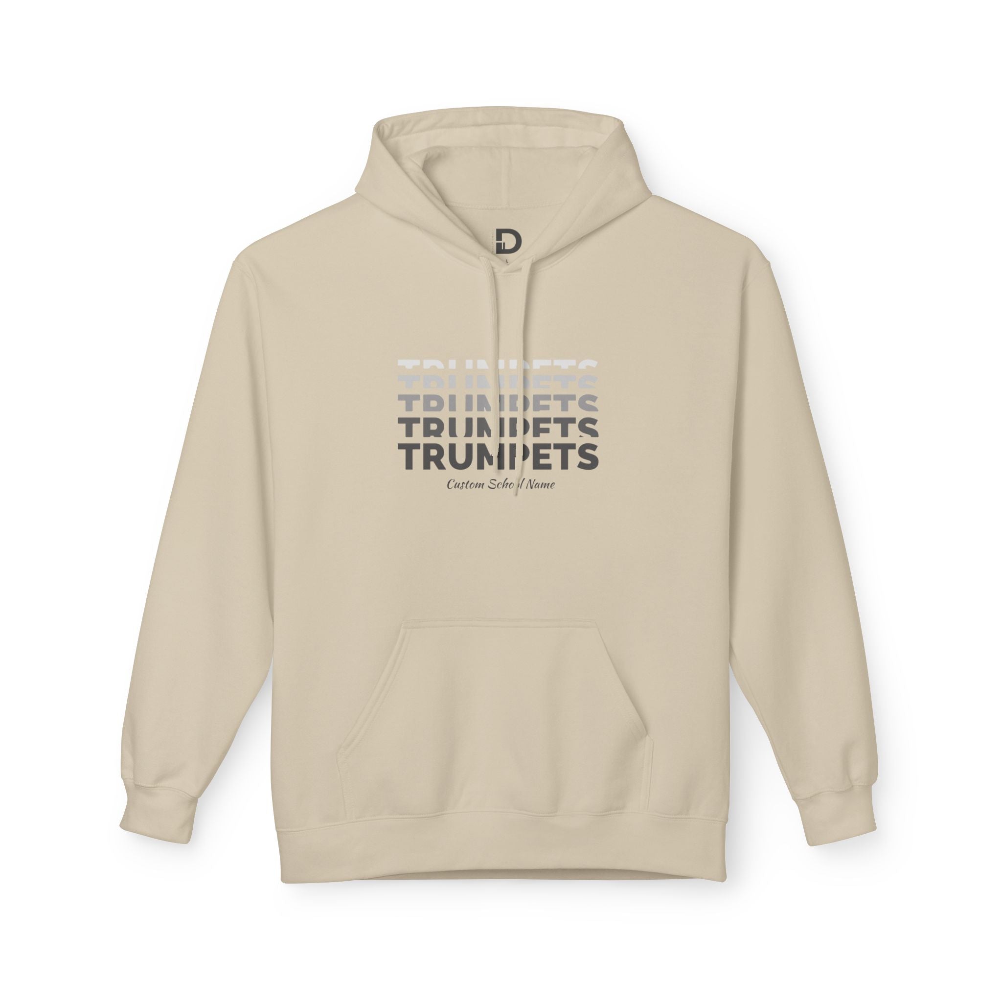 Elevation Series Trumpets Hoodie | Customizable School Name