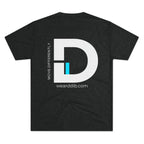D.DIB Signature “MOVE DIFFERENTLY” Tee – Voltage Blue