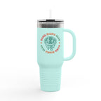 Band Moms Club 40oz Tumbler | Large Insulated Travel Mug with Handle