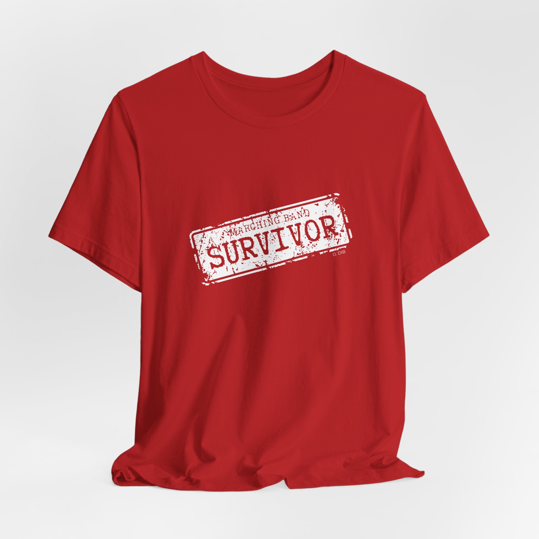 Marching Band Survivor Senior Tee | Class of 2026 Graduation Shirt