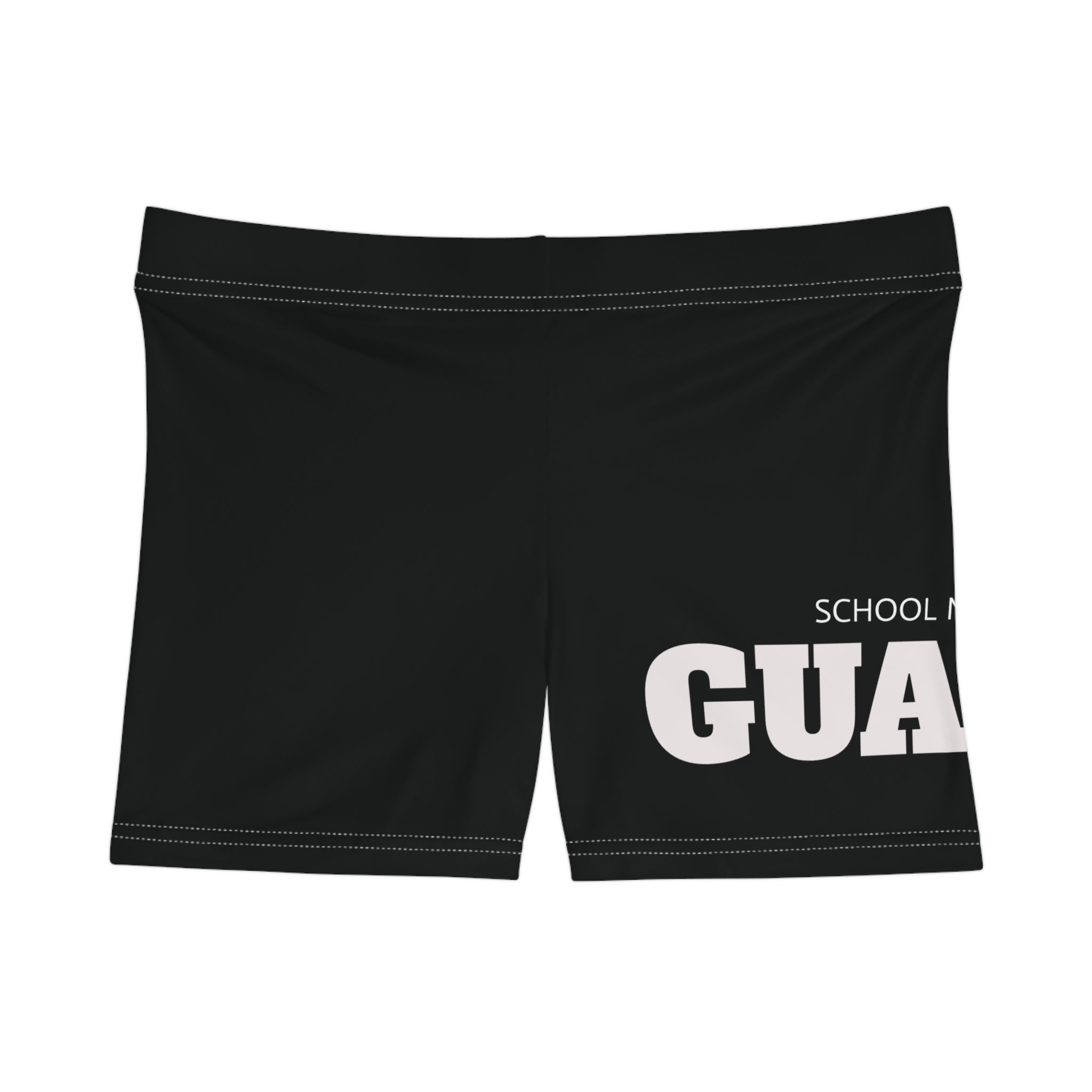 Custom Guard School Spirit Women’s Athletic Shorts | Personalized Color Guard Teamwear