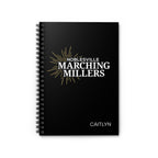 Custom Marching Millers Spiral Notebook – Add Your Name or Section