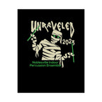 Unraveled Poster | 2023 Noblesville Indoor Percussion Ensemble Classic Show Art
