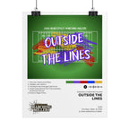 Outside The Lines Poster | 2026 Noblesville Marching Millers Vinyl-Style Show Art