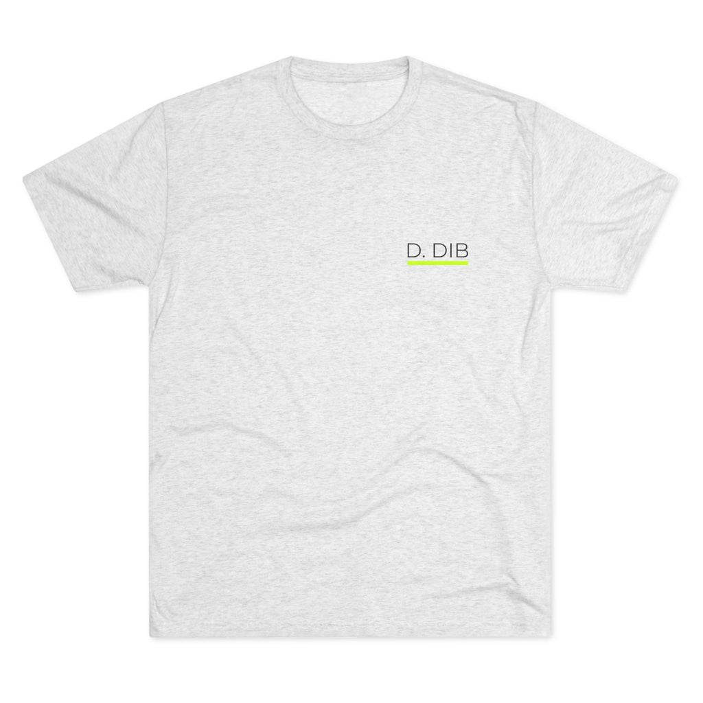D.DIB Signature “MOVE DIFFERENTLY” Tee – Voltage Yellow
