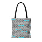 Because Band Voltage Blue Tote – Bold, Everyday Carry