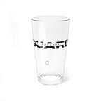 Because Guard 16oz Drinking Glass – Color Guard Edition