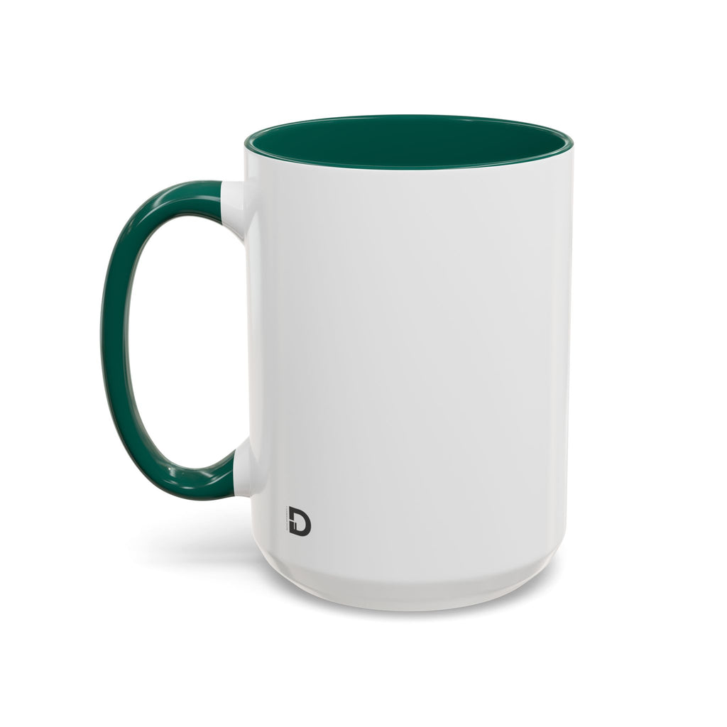 Because Band 15oz Color Accent Mug