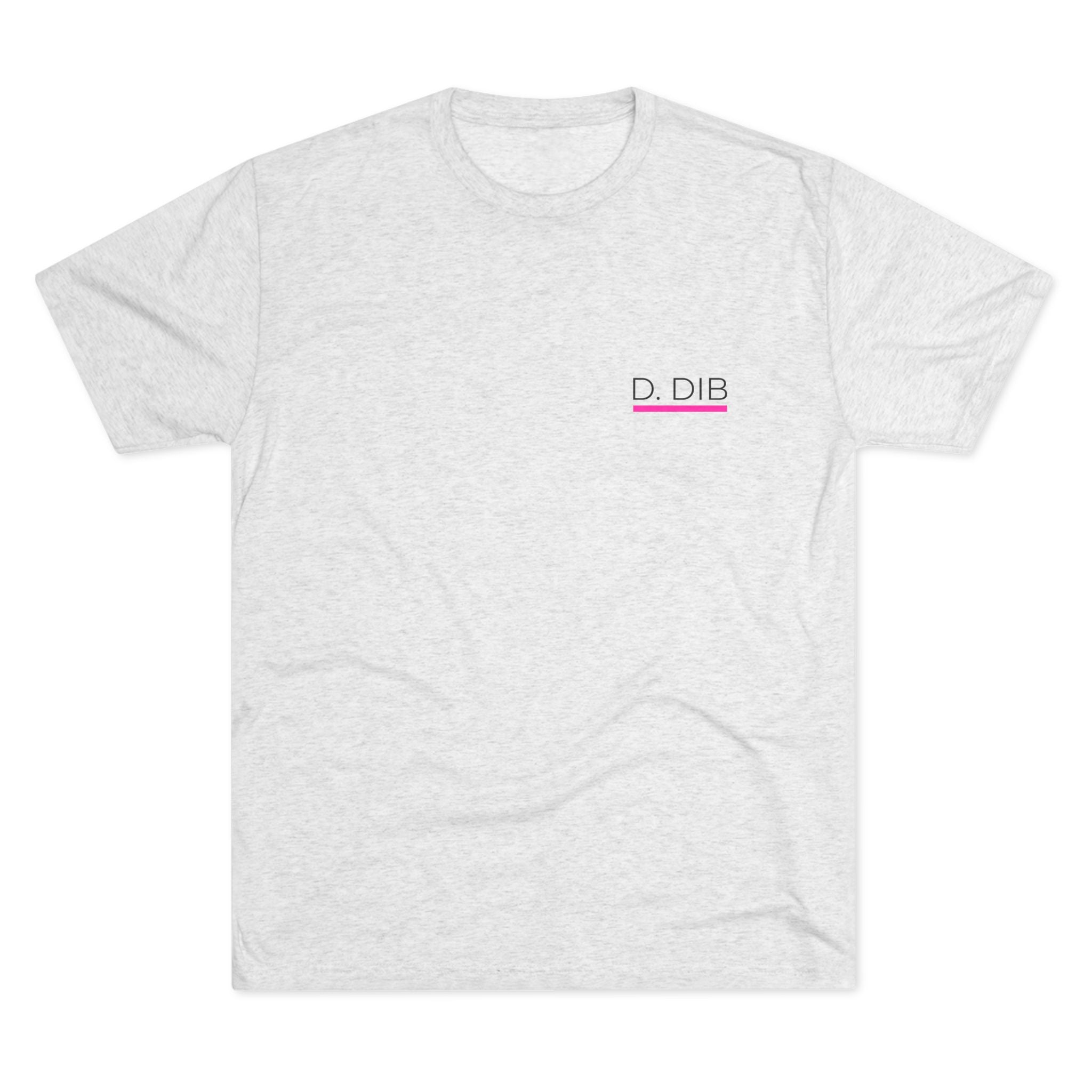 D.DIB Signature “MOVE DIFFERENTLY” Tee – Voltage Pink