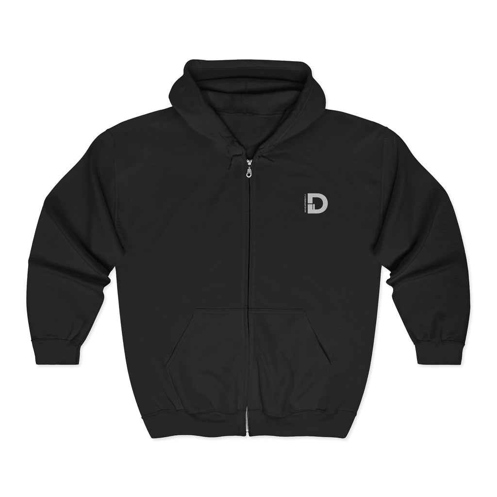 RUDEmentary Pulseline Percussion Zip Hoodie — Drumline Zip-Up Sweatshirt