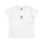 D.DIB Signature Women’s Tee – “MOVE DIFFERENTLY” Cotton Shirt