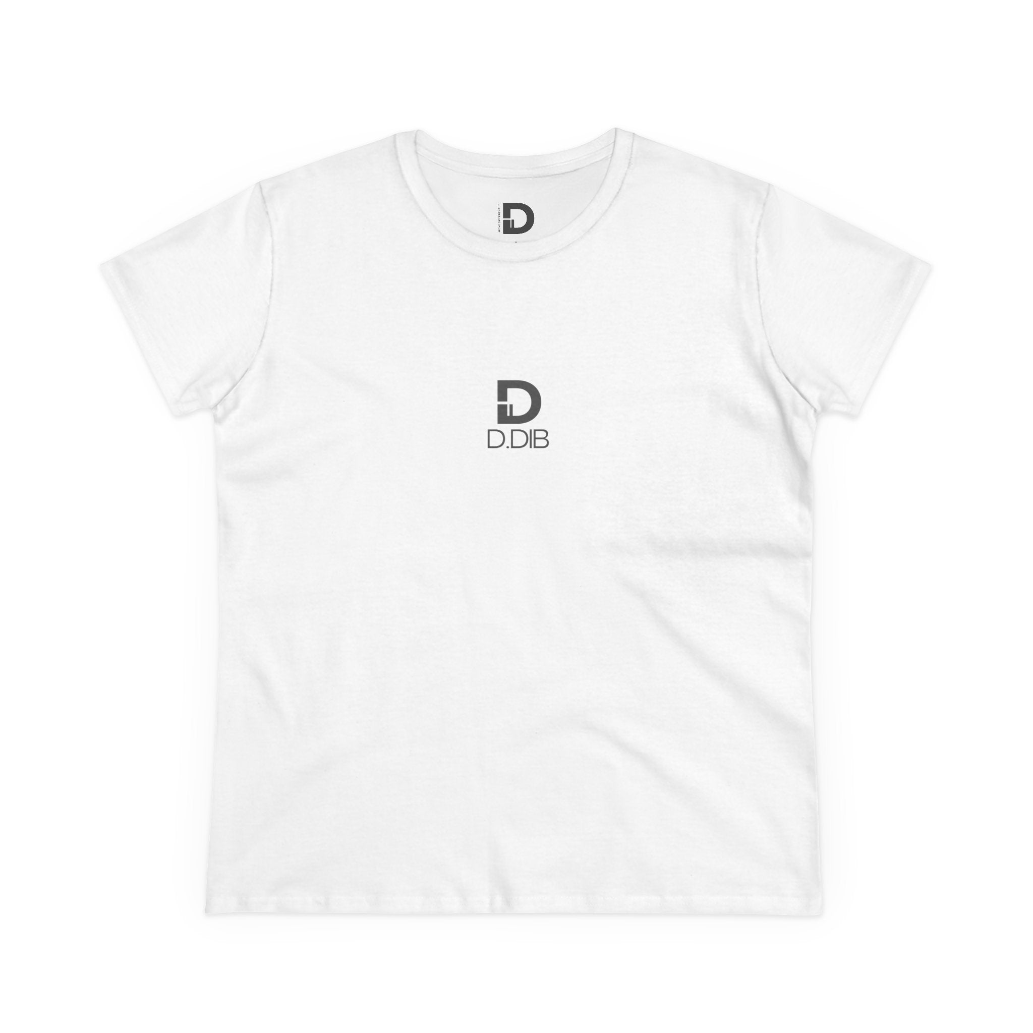 D.DIB Signature Women’s Tee – “MOVE DIFFERENTLY” Cotton Shirt