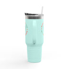 Band Moms Club 40oz Tumbler | Large Insulated Travel Mug with Handle