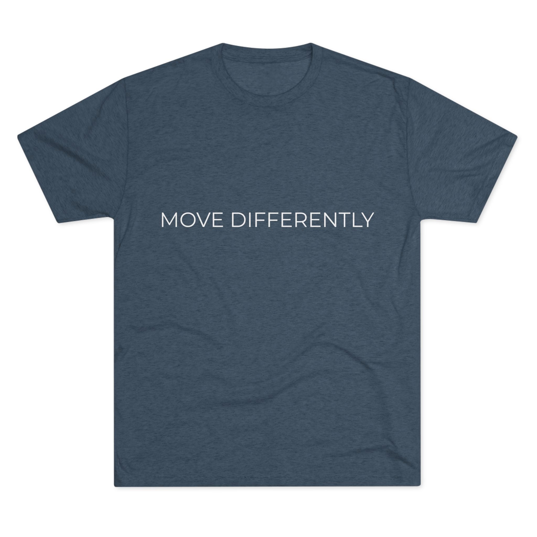 D.DIB Signature “MOVE DIFFERENTLY” Tee – Unisex Motivational Crew