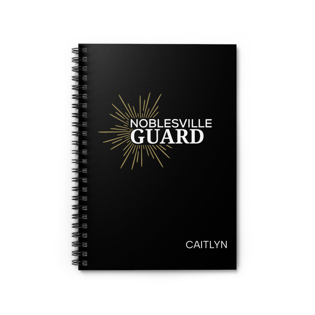 Custom Noblesville Guard Spiral Notebook – Add Your Name or Section
