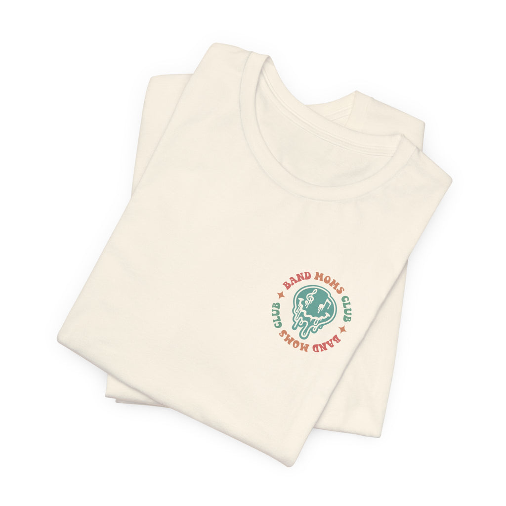 Band Moms Club T-Shirt | Retro Funny Marching Band Mom Tee