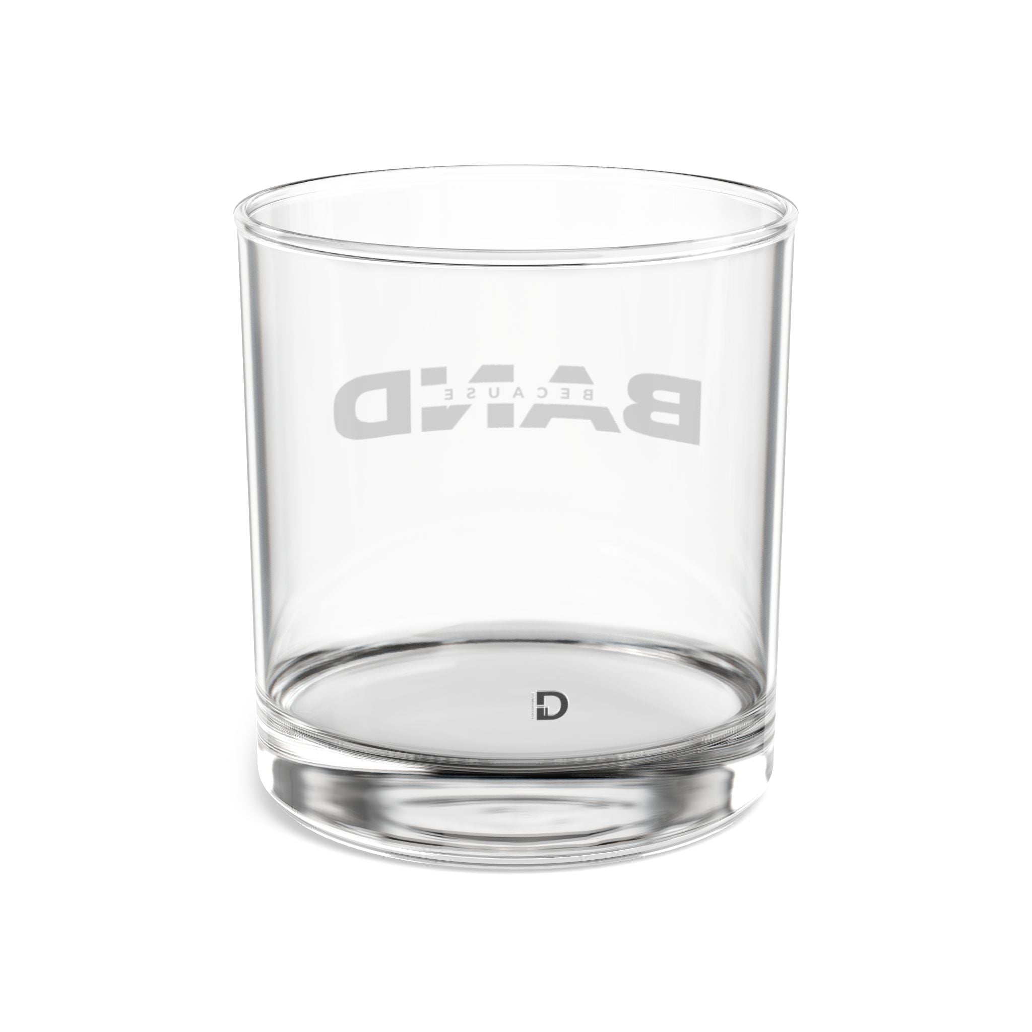 “Because Band” 10oz Glass Tumbler