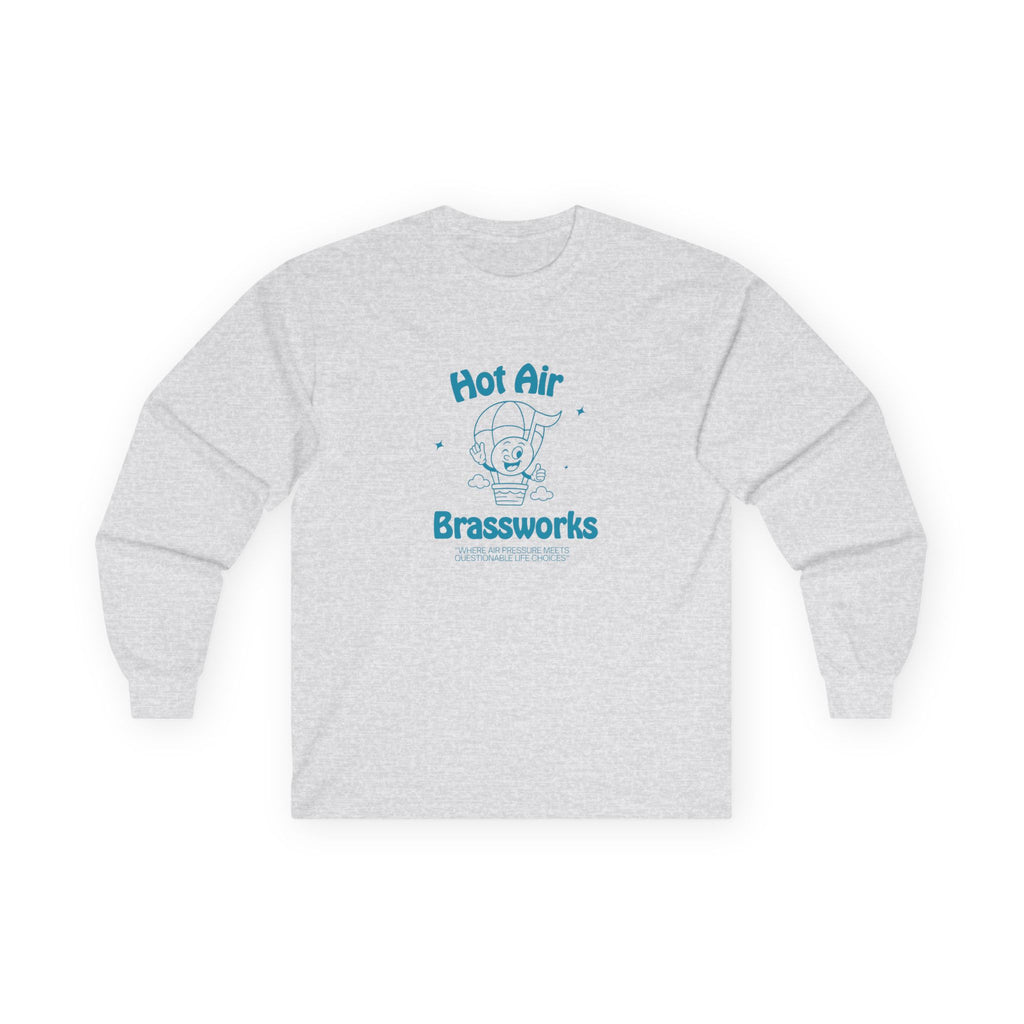 Hot Air Brassworks Retro Long Sleeve Graphic Tee