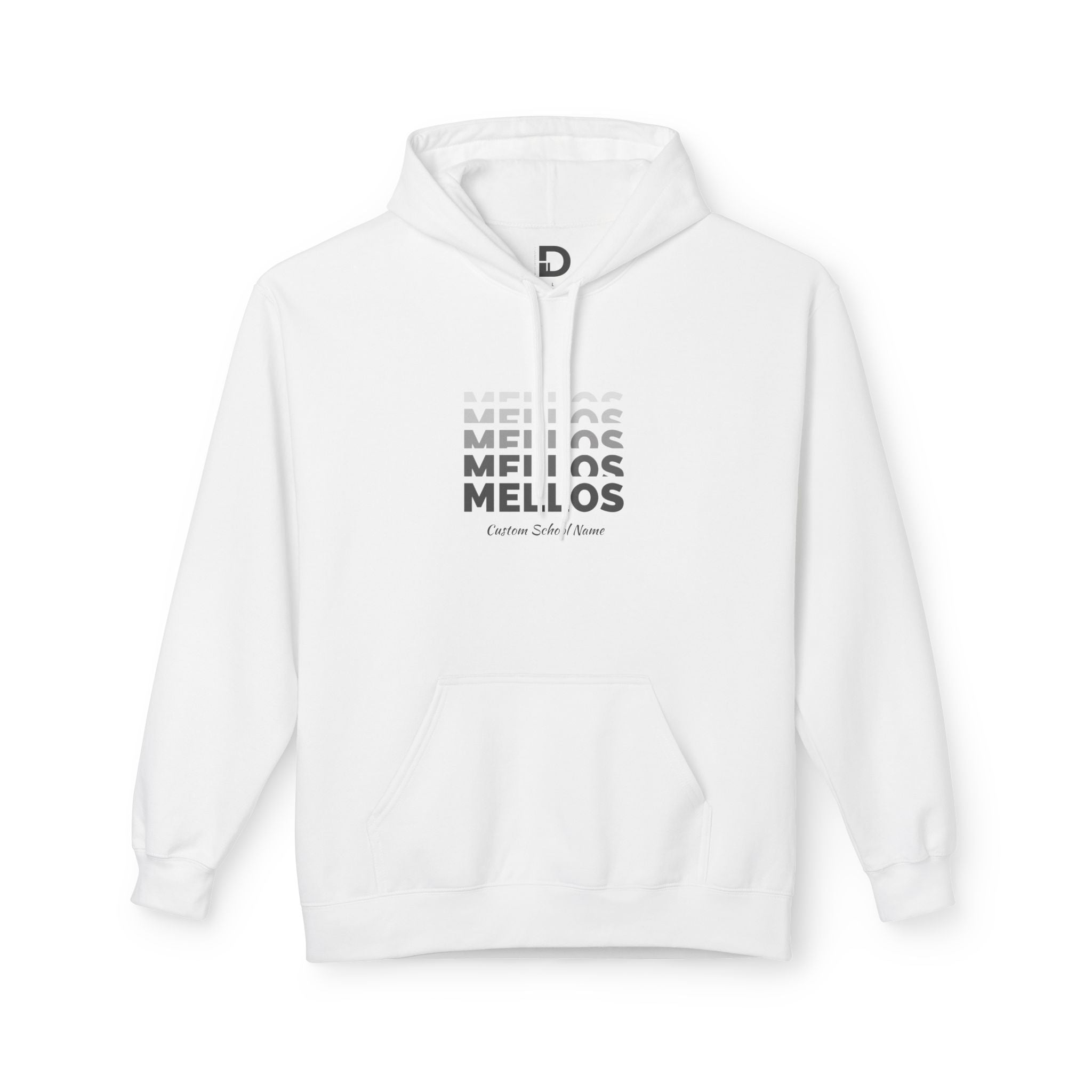 Elevation Series Mellos Hoodie | Customizable School Name