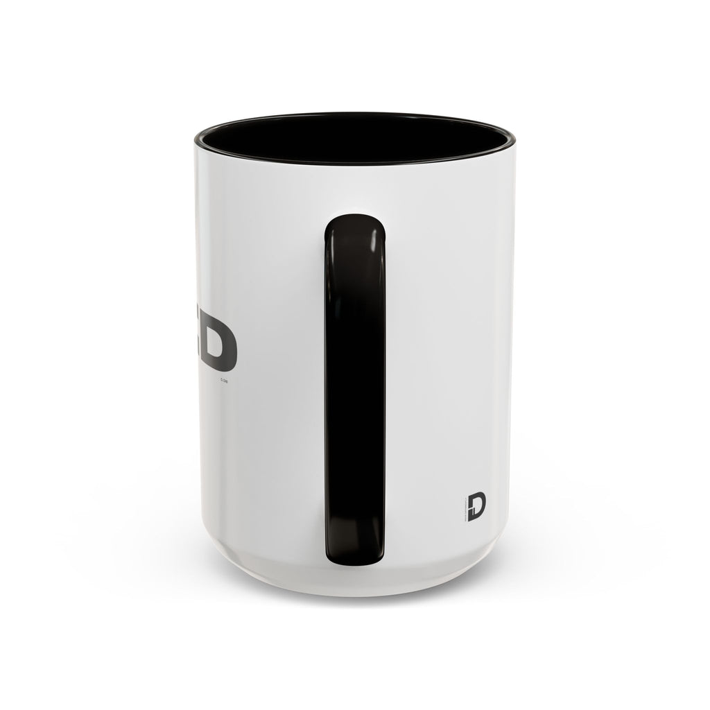Because Band 15oz Color Accent Mug