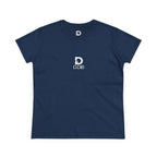 D.DIB Signature Women’s Tee – “MOVE DIFFERENTLY” Cotton Shirt