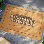 Noblesville Band Family Door Mat – “Sleep Is Optional”