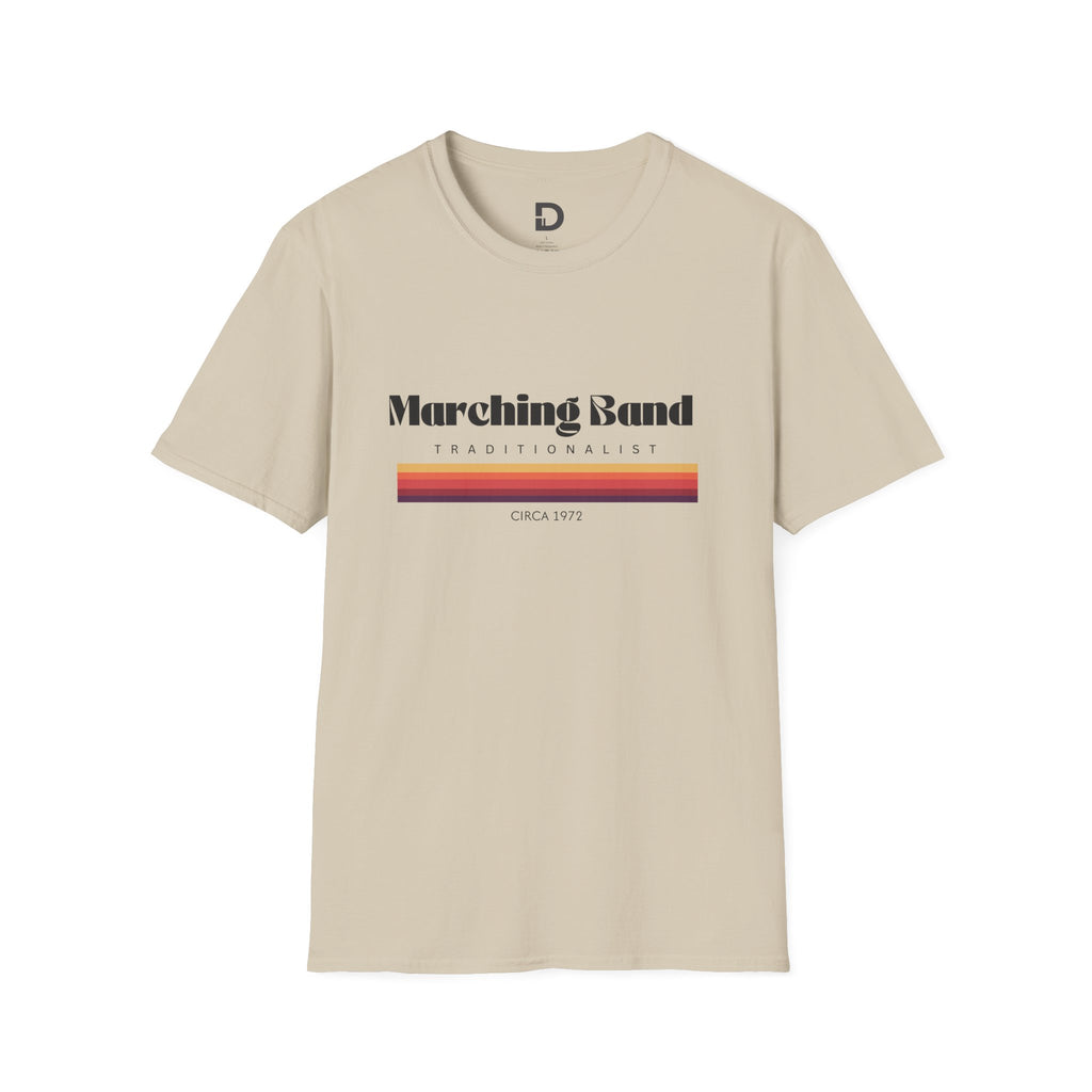 Marching Band Traditionalist Retro T Shirt | Custom “Circa” Year Vintage Band Tee