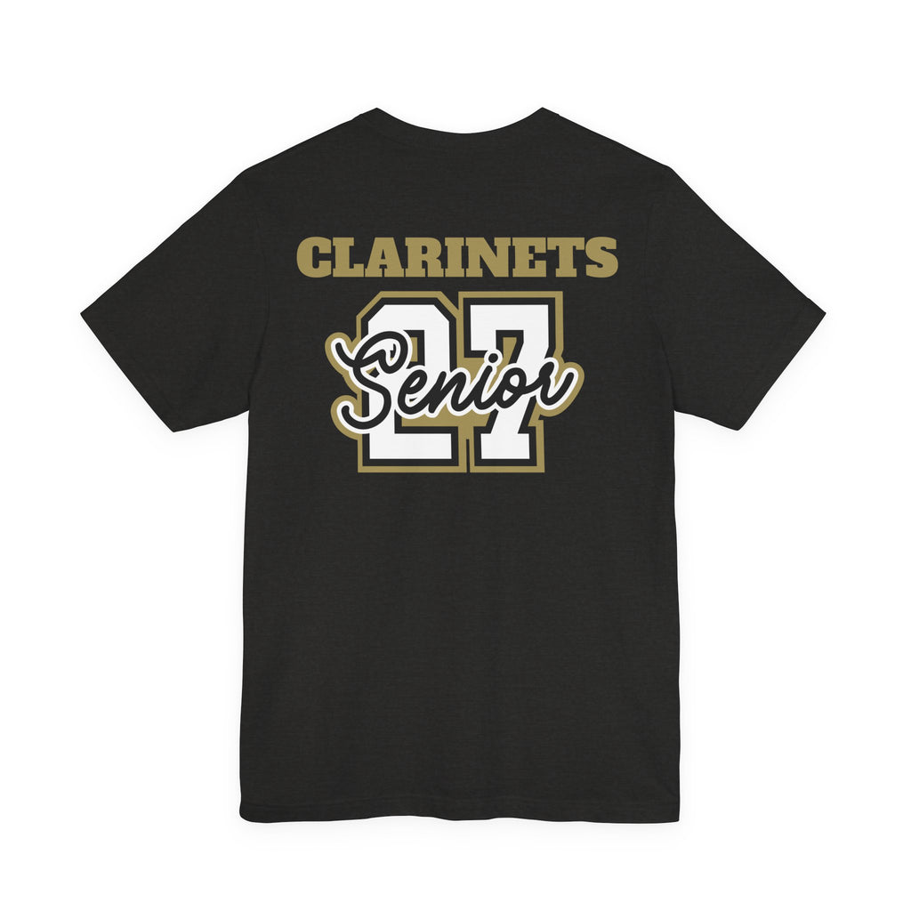 Noblesville Band Class of 2027 | Clarinets Senior Shirt | Marching Band Senior Tee | Noblesville Seniors 2027 Spirit Wear