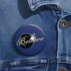 2026 Winter Guard “Believe” Button | 2.25" Show Logo Pin