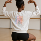 Watercolor Motion — Color Guard Sweatshirt