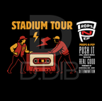 Props N’ Pep Stadium Tour T-Shirt | Funny Marching Band Prop Crew Concert Tee