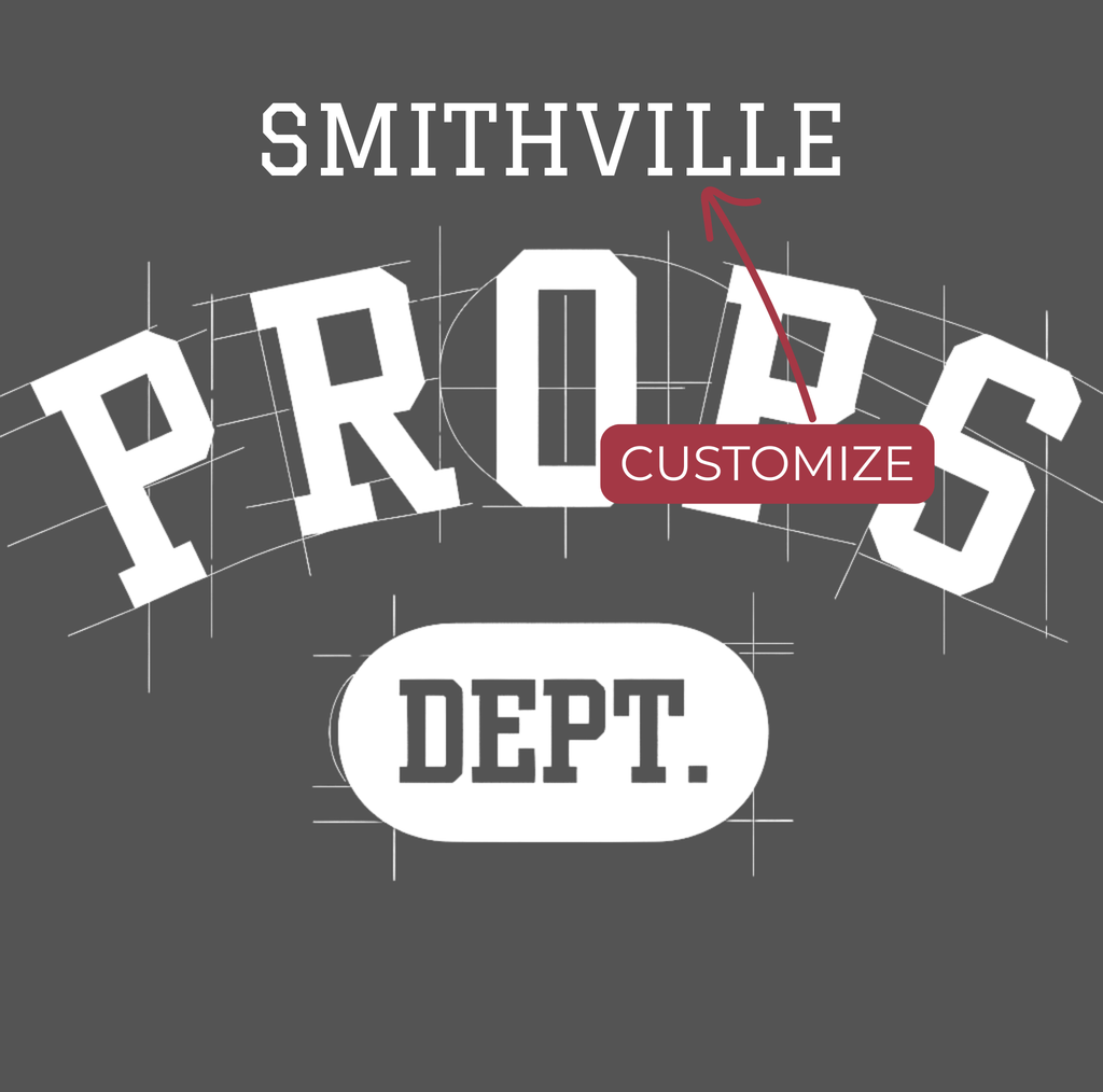 Custom PROP Blueprint Hoodie | Band Prop Crew Hoodie