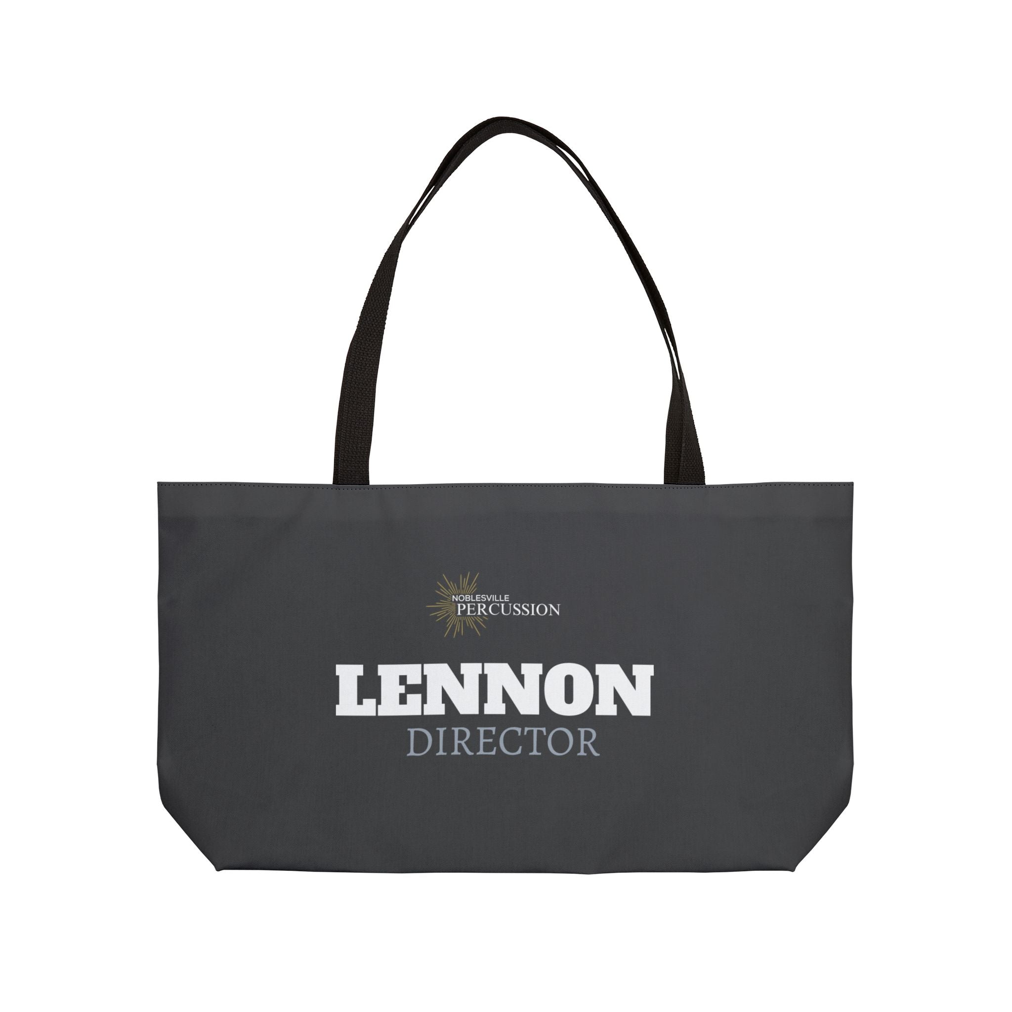 2026 Noblesville Indoor Percussion “Vanishing Point” Personalized Weekender Tote Bag | Travel Carryall