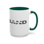 Because Band 15oz Color Accent Mug