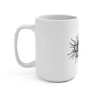 Noblesville Marching Millers Black Mug | Official Black & Gold Logo