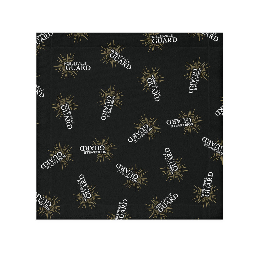 Noblesville Guard All Over Print Face Towel | Soft Cotton Back Guard Logo Washcloth