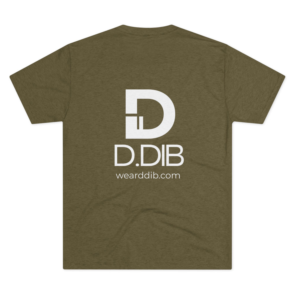 D.DIB Signature “MOVE DIFFERENTLY” Tee – Unisex Motivational Crew