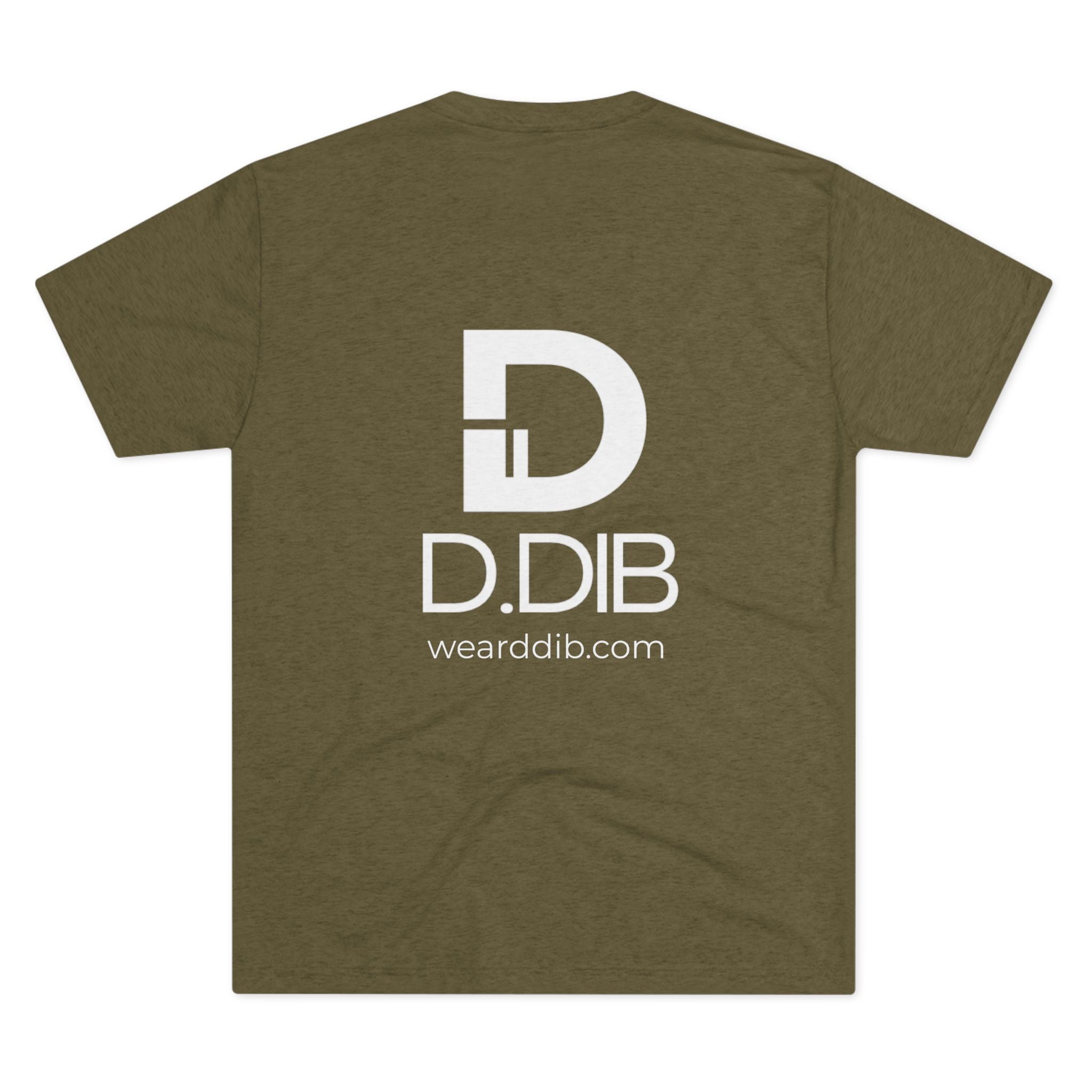 D.DIB Signature “MOVE DIFFERENTLY” Tee – Unisex Motivational Crew